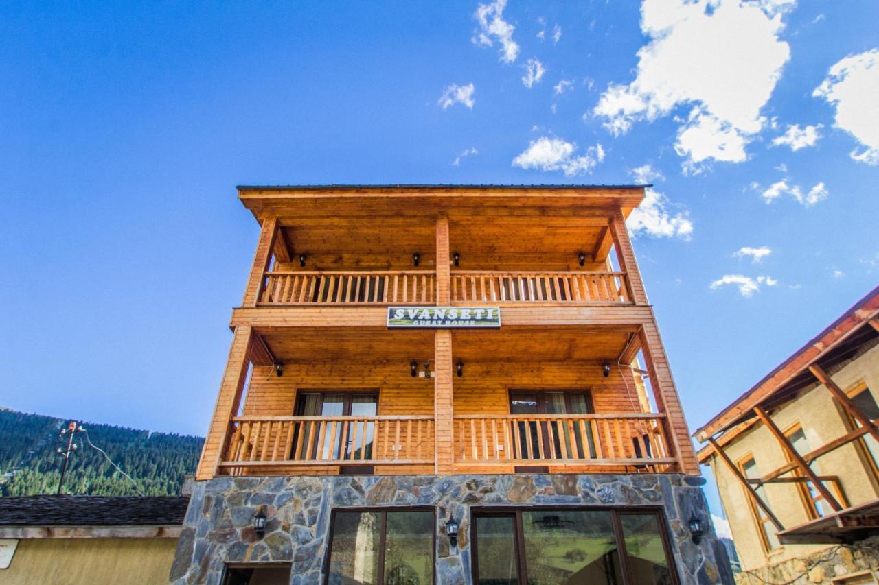 Hotel Svanseti メスティア エクステリア 写真
